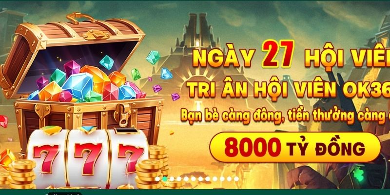 Ngày 27 may mắn với những thành viên may mắn nhận thưởng