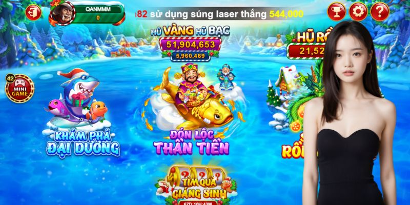 Sảnh game bắn cá OK365 để lại nhiều ấn tượng đẹp cho người chơi 